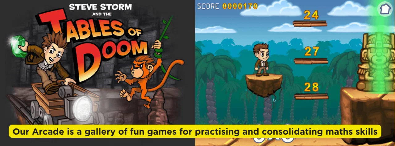 NumberWorksnWords Arcade Maths Learning Fun